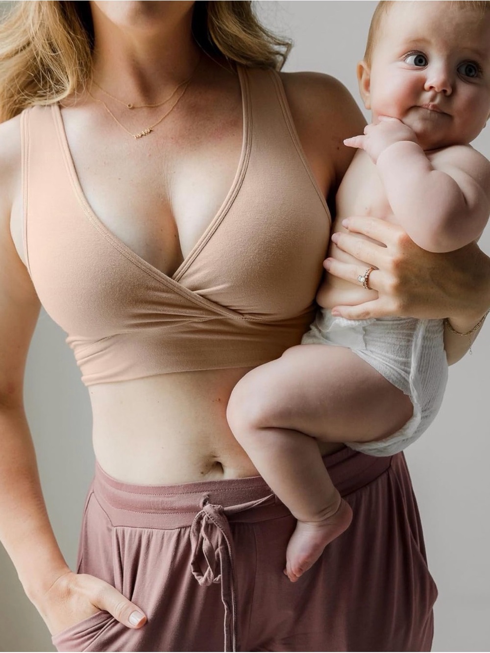Kindred Bravely French Terry Racerback Nursing/Maternity Bra